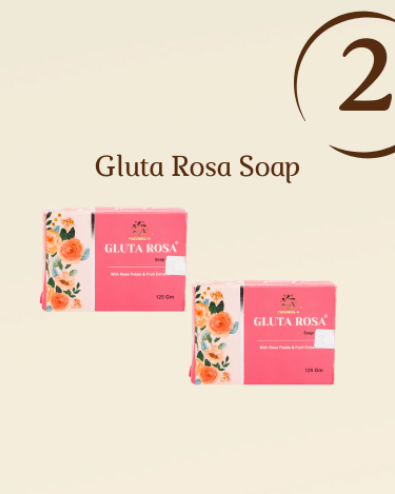 Gluta rosa soap combo