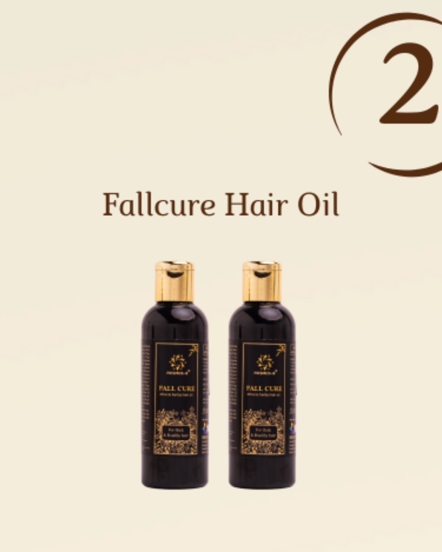 Fallcure hair oil combo