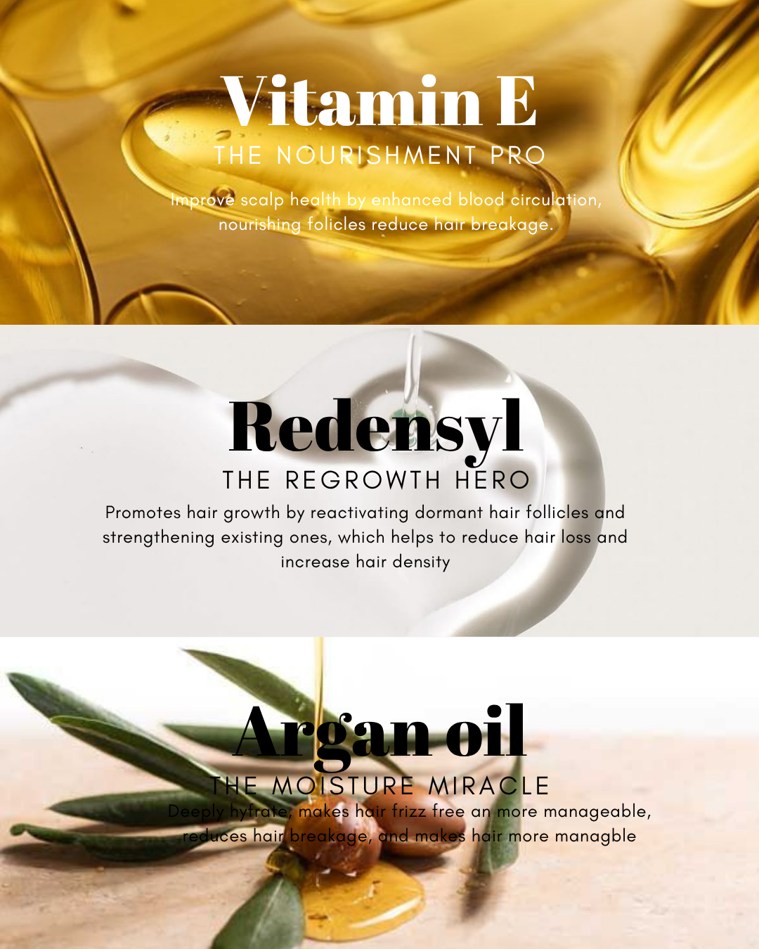 Strengthening scalp serum combo