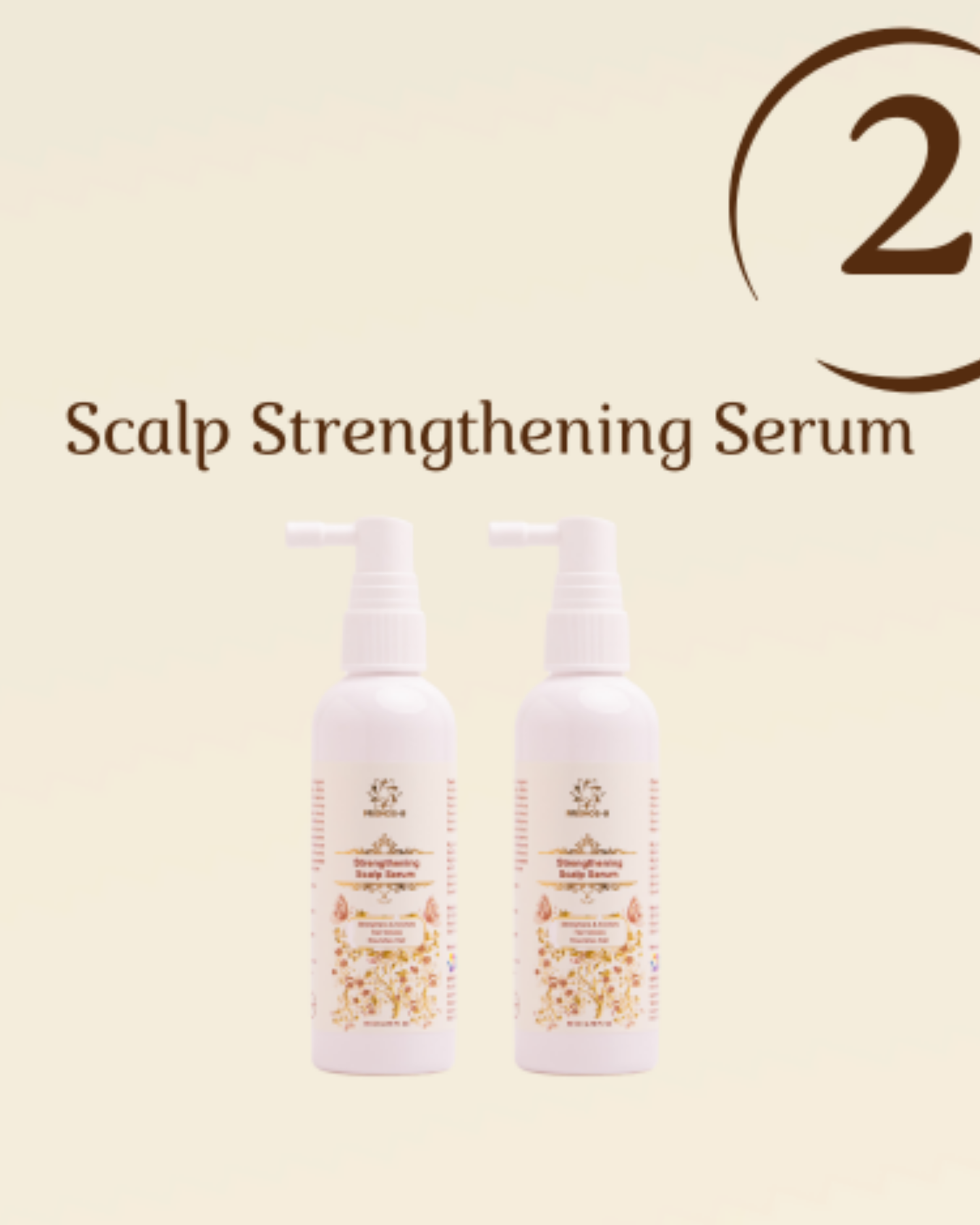 Strengthening scalp serum combo